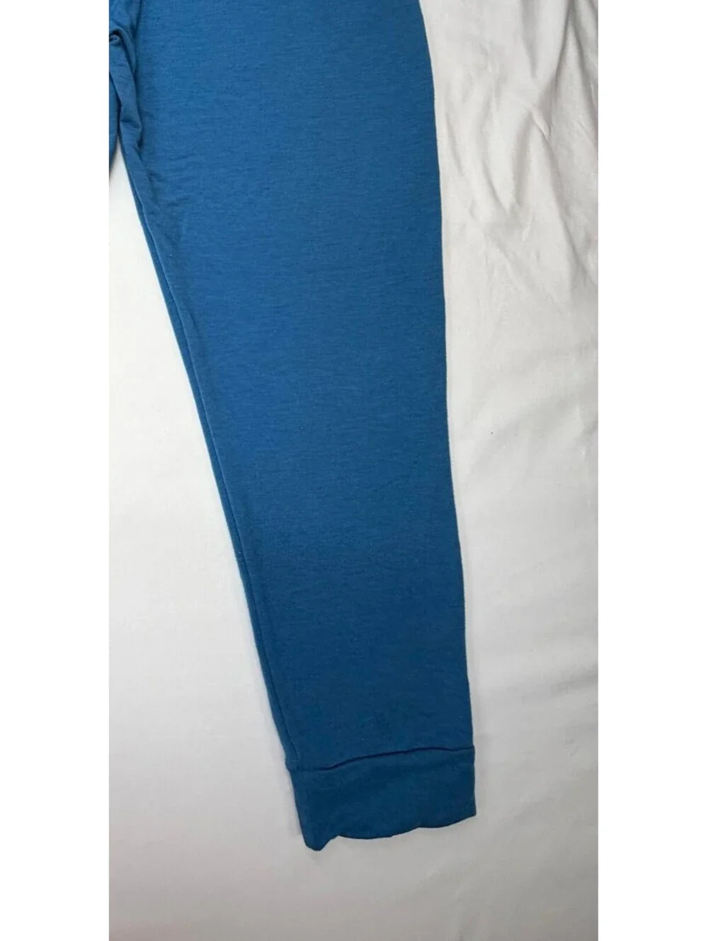 Athletic Men's Sweat Pants Jogger Elastic Waist Drawstring Size XL Blue